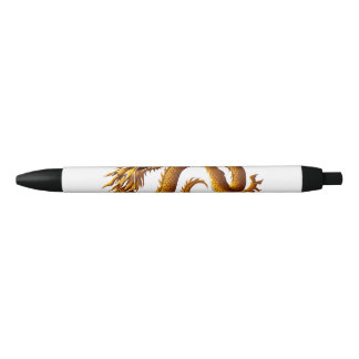 Stylo Noir Golden Dragon