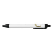 Stylo Noir Golden horseshoe (Bas)