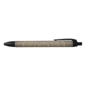 Stylo Noir Golden Mandala (Haut)