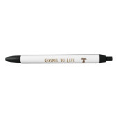Stylo Noir Gospel to Life Pen (Devant)