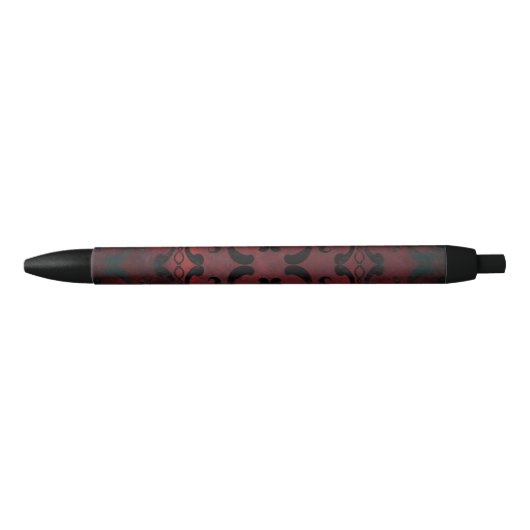 Stylo Noir Gothique (Devant)