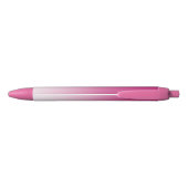 Stylo Noir Gradient de roses indien (Dos)