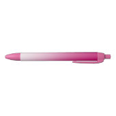 Stylo Noir Gradient de roses indien (Bas)