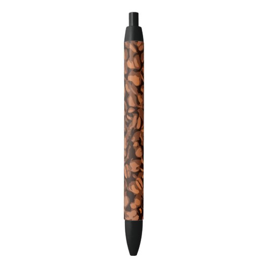 Stylo Noir Grain de café moderne (devant Vertical)