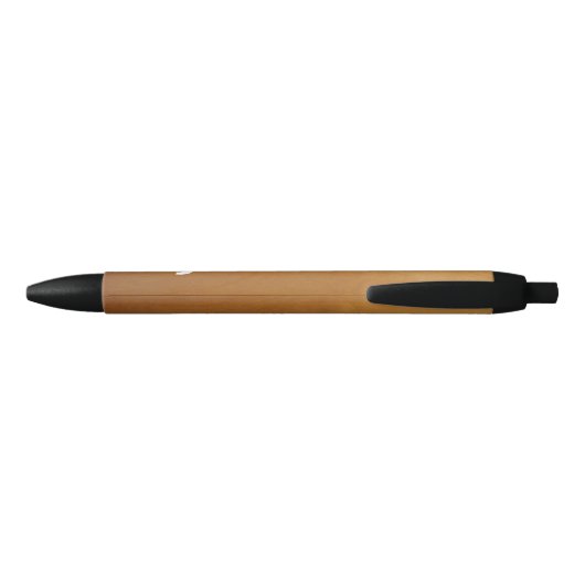 Stylo Noir Grain en bois de bouleau (Dos)