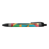 Stylo Noir Graphic design Pen (Haut)