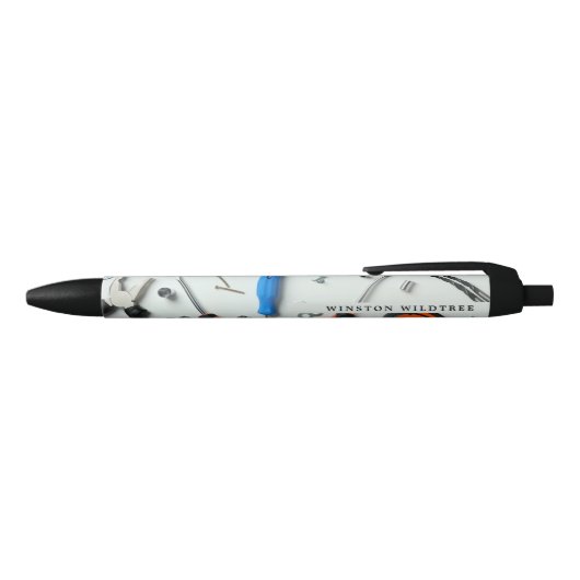 Stylo Noir Grappe de construction (Haut)
