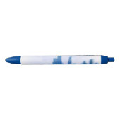 Stylo Noir Graveurs Skyscrapers de Chicago (Devant)