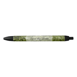 Stylo Noir Green Annabelle Hydrangea Wedding Enregistrer la d