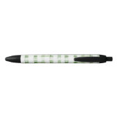 Stylo Noir Green White Plaid Stripes (Dos)