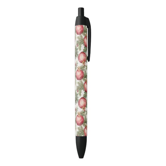 Stylo Noir Grenade Fruit Rouge (Bas (Vertical))
