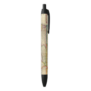 Stylo Noir Guide des voyageurs de Mitchell