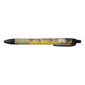 Stylo Noir Gustav Klimt – Le Baiser – Texte personnalisé (Bas)