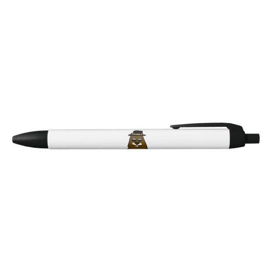 Stylo Noir Habille Groundhog (Haut)