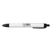 Stylo Noir Halloween Conception de sorcière Éffrayante - Vol (Bas)