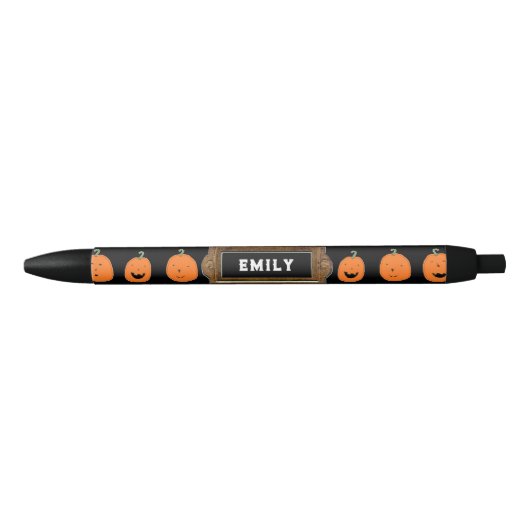 Stylo Noir Halloween créatif (Devant)