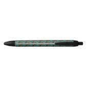 Stylo Noir Halloween Hippie Skull Thunder_cove (Dos)