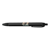 Stylo Noir Handball Player Retro (Bas)