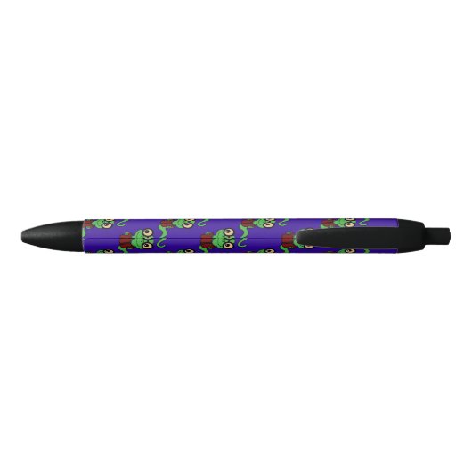 Stylo Noir Happy Bookworm Purple (Dos)