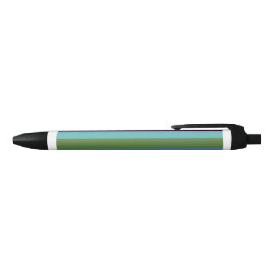 Stylo Noir Harmonie côtière rayée