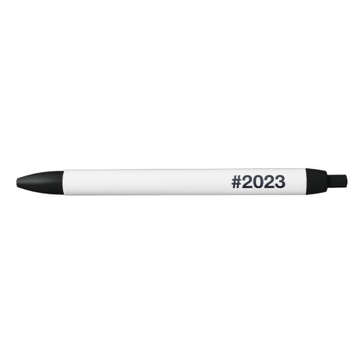 Stylo Noir Hashtag 2023 (Devant)