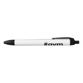 Stylo Noir Hashtag GYM (Haut)