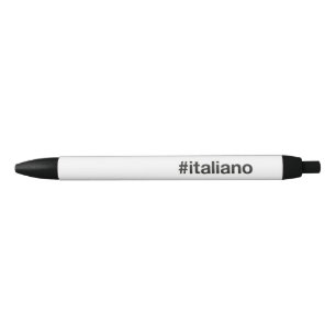 Stylo Noir Hashtag ITALIANO