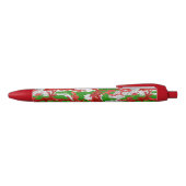 Stylo Noir Haus De Camo Motif Silver Xmas (Haut)