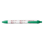 Stylo Noir Heartbeat pride Heart, My valentine (Dos)