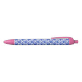 Stylo Noir Hébreu Aleph Tav White (Haut)