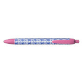 Stylo Noir Hébreu Aleph Tav White (Dos)