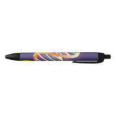 Stylo Noir Hélice d'ADN Science Moderne Cool (Bas)