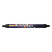 Stylo Noir Hélice d'ADN Science Moderne Cool (Dos)