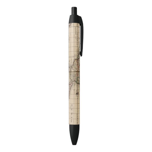 Stylo Noir Hémisphère de l'ouest 12 (Bas (Vertical))