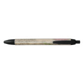 Stylo Noir Hémisphère de l'ouest 9 (Dos)