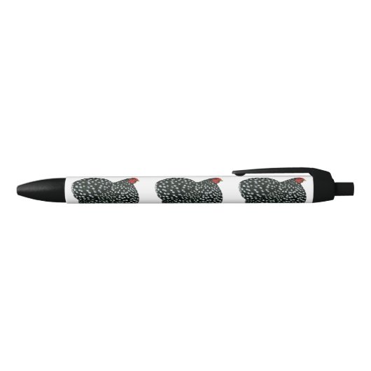 Stylo Noir Hen Cochin Bouché (Haut)