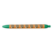 Stylo Noir hérisson mignon superbe (Devant)