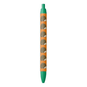 Stylo Noir hérisson mignon superbe
