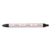 Stylo Noir Heureuse Sainte-Valentin (Devant)
