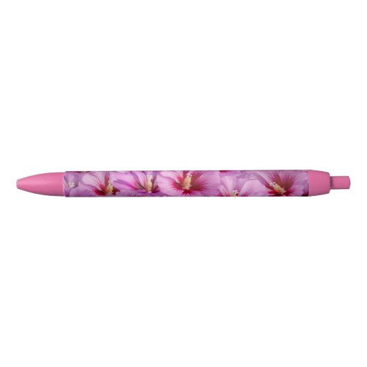 Stylo Noir Hibiscus (Devant)