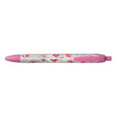 Stylo Noir Hibiscus (Dos)
