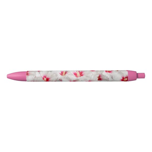 Stylo Noir Hibiscus (Devant)