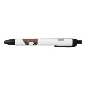 Stylo Noir Highland cow (Bas)