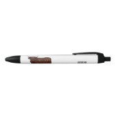 Stylo Noir Highland cow (Haut)