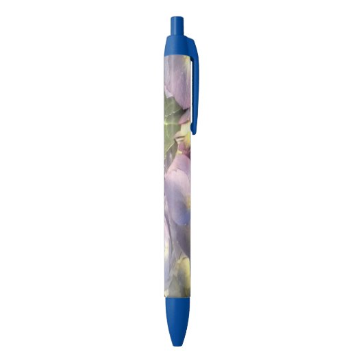 Stylo Noir Hortensias bleus (Bas (Vertical))
