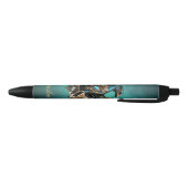 Stylo Noir Horus le dieu faucon. (Bas)