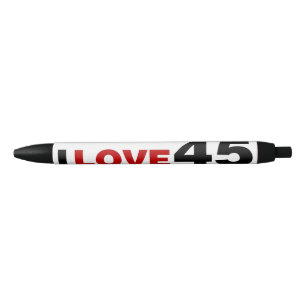 Stylo Noir I Love 45