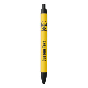 Stylo Noir Icône Biodanger