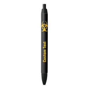 Stylo Noir Icône Biodanger