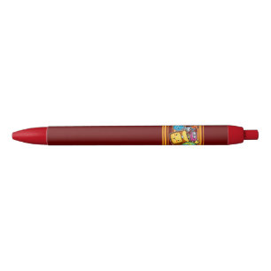 Stylo Noir Icônes de l'école de dessin animé